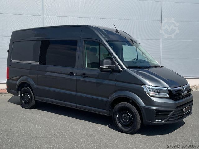 Højt tag varevogn MAN TGE 3.160 L3H3 MIXTO LED AHK NAVI GRA RWD SITZH