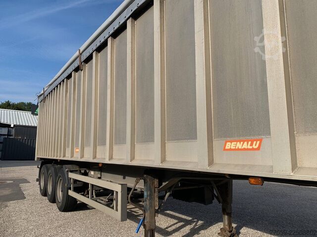Pašizgāzēja puspiekabe Benalu 55m³ - Full Aluminium ( 3 X in stock )