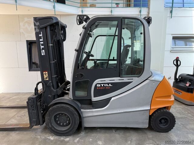 Forklift listrik 4 roda Still RX 60-50 / AKKU 76 % / 5915 Std.