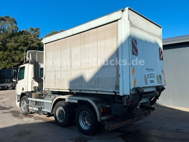 Camion plateau avec bâche DAF CF 250 VDL-Abrollkipper mit Planenaufbau und LBW