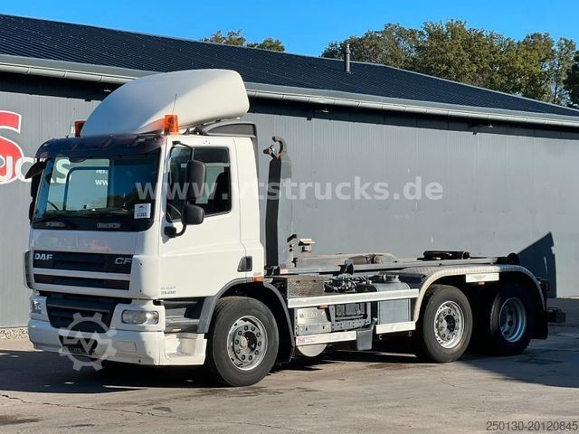 Camion plateau avec bâche DAF CF 250 VDL-Abrollkipper mit Planenaufbau und LBW