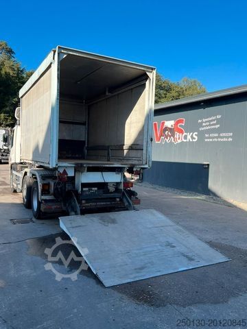 Camion plateau avec bâche DAF CF 250 VDL-Abrollkipper mit Planenaufbau und LBW