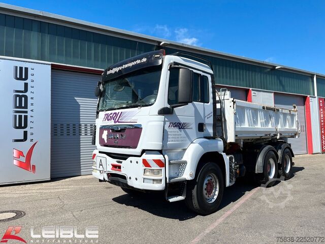 Kamion vetësbërëshkues MAN TGS 26.440BL*6x4*Meiller*Kipper*Bordmatik*