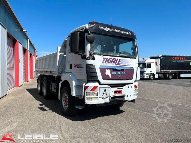 Kamion vetësbërëshkues MAN TGS 26.440BL*6x4*Meiller*Kipper*Bordmatik*