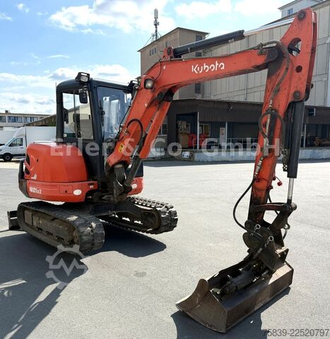Міні-екскаватор KUBOTA KX 121-3, 3.980 kg, SW, Grabenräumer, 3 Löffel