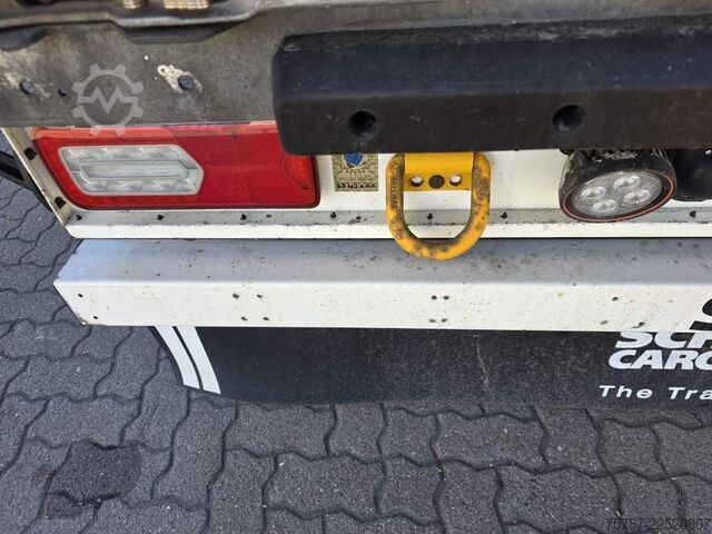 Open semitrailer with tarp SCHMITZ CARGOBULL Gardine LL, Hubdach, Lift, 115.913 Original Km!
