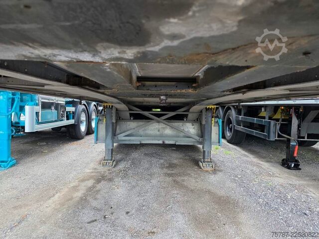 Open semitrailer with tarp SCHMITZ CARGOBULL Gardine Standard, 12642XL,Palettenanschlagleiste