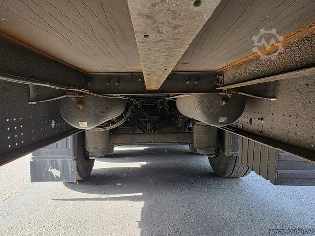 Open semitrailer with tarp SCHMITZ CARGOBULL Gardine Standard, 12642XL,Palettenanschlagleiste