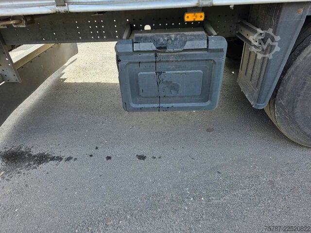Open semitrailer with tarp SCHMITZ CARGOBULL Gardine Standard, 12642XL,Palettenanschlagleiste