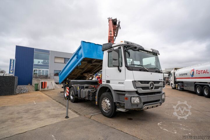 Самоскид з краном-маніпулятором MERCEDES ACTROS 2632 K-MP3 + FASSI F170A.22