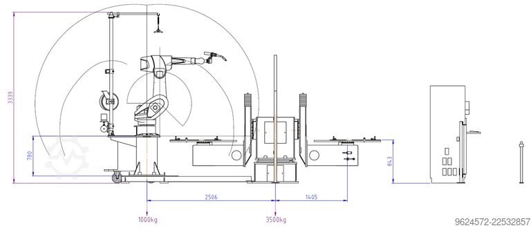 Cloos Qirox Schweißroboter Cloos QIROX QRC 350