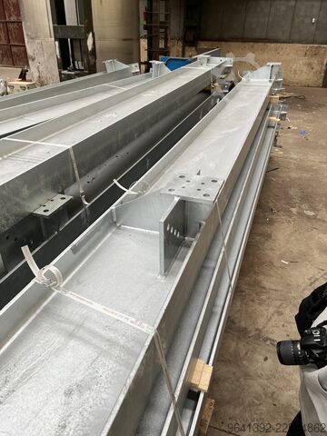 Construcción de naves Ruiz Construcciones Metálicas ESTRUCTURA METALICA NAVE GALVANIZADA