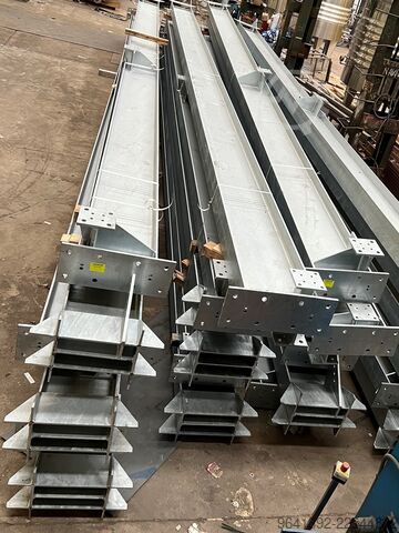 Construcción de naves Ruiz Construcciones Metálicas ESTRUCTURA METALICA NAVE GALVANIZADA