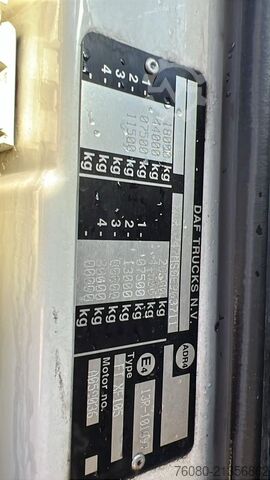 मानक SZM DAF 105 XF 460 (MANUAL GEARBOX / BOITE MANUELLE / P...