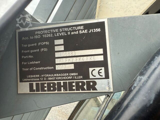 Lančani bager LIEBHERR R926 COMPACT Kettenbagger 30 Tonnen *11.644 H
