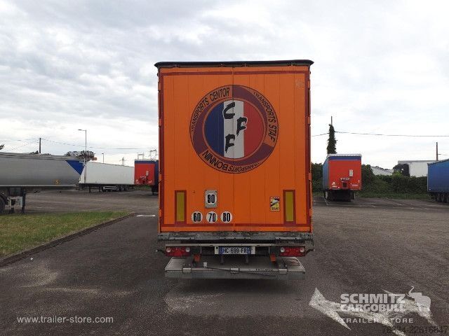 Semirremolque abierto con toldo Schmitz Cargobull Semitrailer Curtainsider Standard Hayon