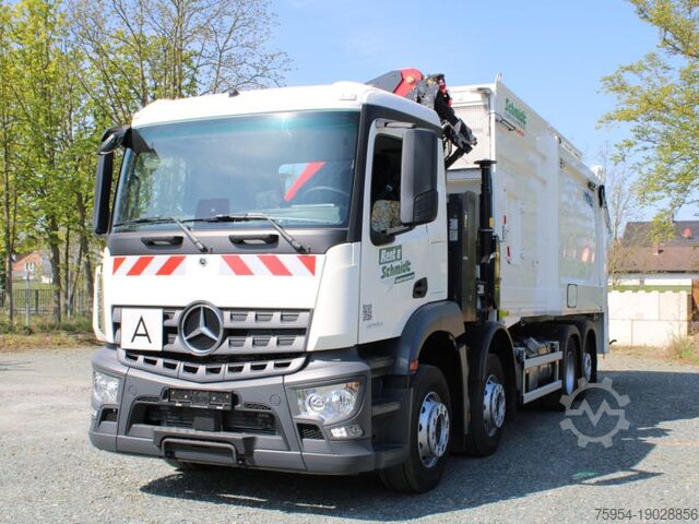Camion dei rifiuti Mercedes-Benz Arocs 3243 L 8x2-4 / KL 7000