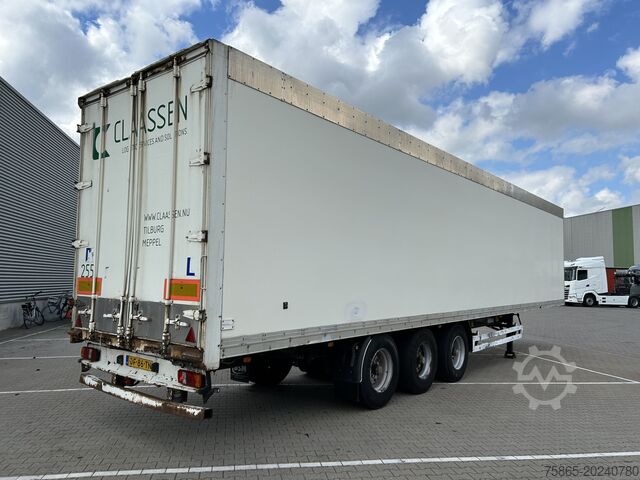 Maleta Krone SDP 27 / Box - Confectie / 3 axle BPW Drum / NL...