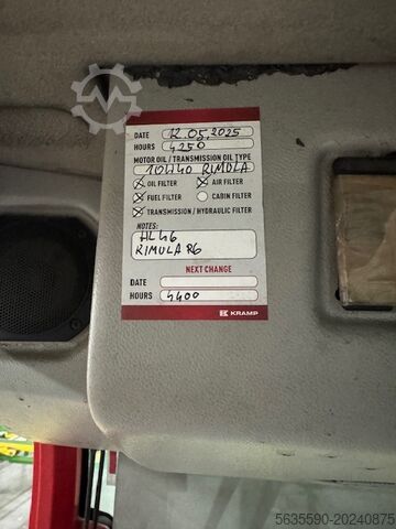 Side loader forklift Baumann BGX 60/14/55 TR