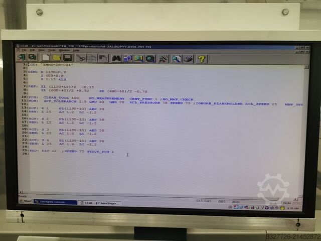 מרכז עיבוד מתכת דקה Salvagnini P4-2516