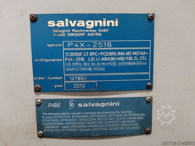 מרכז עיבוד מתכת דקה Salvagnini P4-2516