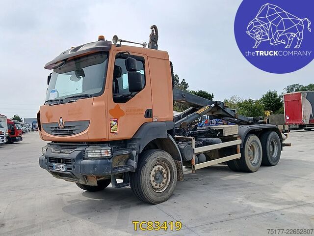 コンテナ輸送 Renault Kerax 370