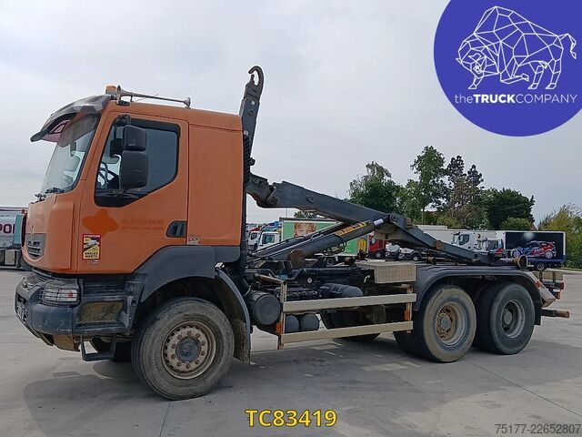 コンテナ輸送 Renault Kerax 370