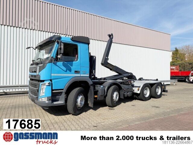 Крюковой мусоровоз Volvo FM 460 8x4, Liftbare Antriebsachse