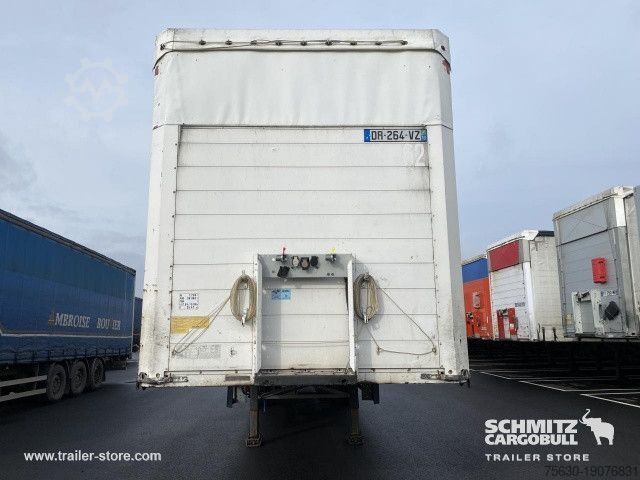 Auflieger mit Pritsche & Plane Schmitz Cargobull Semitrailer Curtainsider Standard