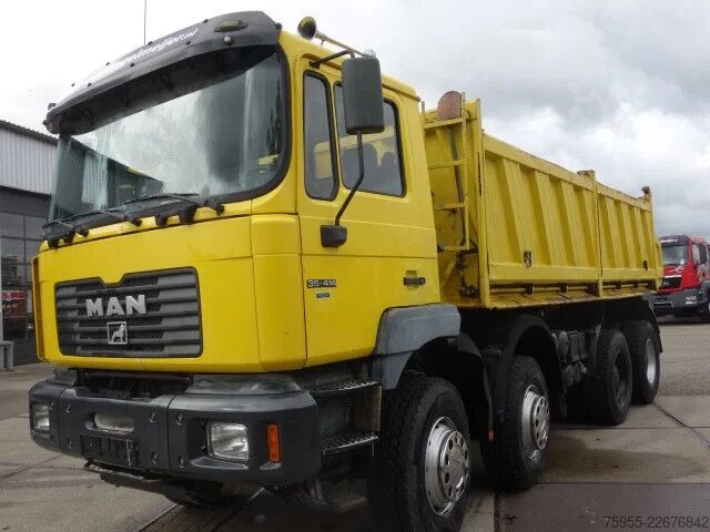Самосвал MAN 35.414 8X4 MEILLERKIPPER,MANUAL FEULPOMP,INTARDER