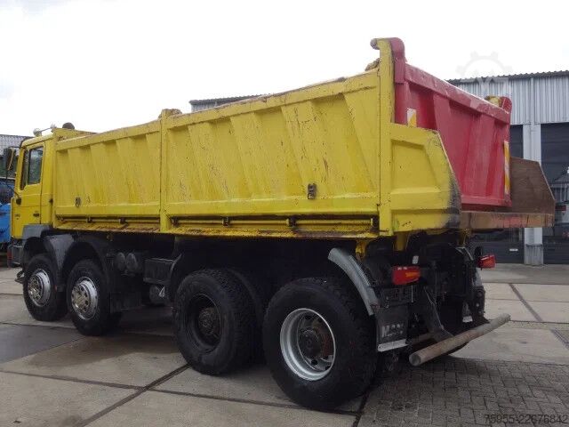 Самосвал MAN 35.414 8X4 MEILLERKIPPER,MANUAL FEULPOMP,INTARDER