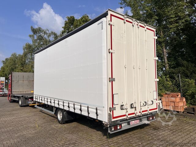 Atvira priekaba su tentu Ackermann Z-KA-F10.5/7,6  1 Achs Planenanhänger 10,5 t GG