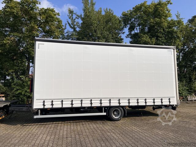Atvira priekaba su tentu Ackermann Z-KA-F10.5/7,6  1 Achs Planenanhänger 10,5 t GG