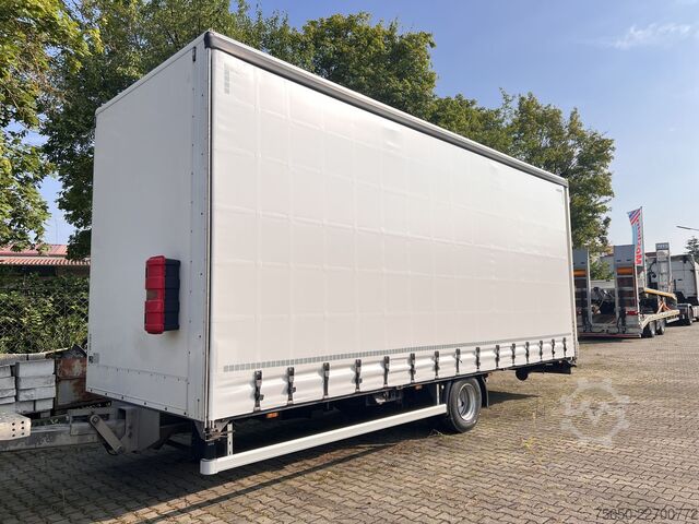 Atvira priekaba su tentu Ackermann Z-KA-F10.5/7,6  1 Achs Planenanhänger 10,5 t GG
