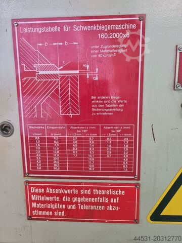 Folding machine Lotze 160