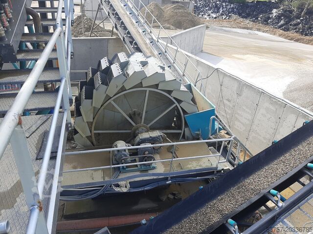 Sand washing plant / gravel washer Constmach Sand Washing Machine Bucket wheel sand washing machine
