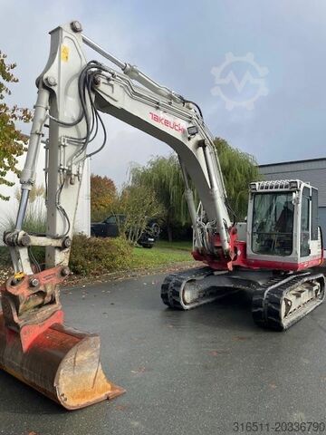 Paletli ekskavatör Takeuchi TB1140 Powertilt, 4xLöffel !!!
