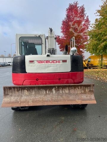 Paletli ekskavatör Takeuchi TB1140 Powertilt, 4xLöffel !!!