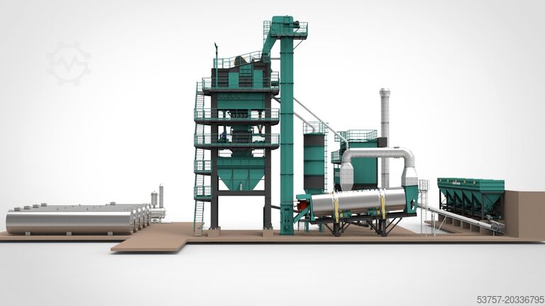 Impianto di mescolazione asfalto / Impianto di asfalto Constmach Asphalt Plant Stationary Asphalt Plant / Mixing Plant