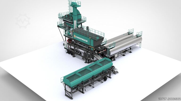 Impianto di mescolazione asfalto / Impianto di asfalto Constmach Asphalt Plant Mobile Asphalt Plant / Mixing Plant