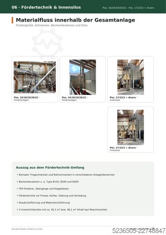Pelletpresse Salmatec, Bruks, Rematec 