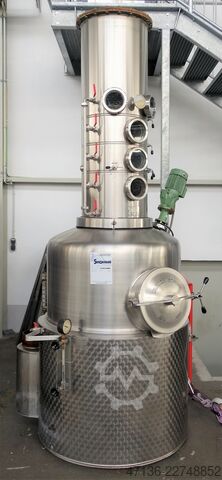 Postrojenje za destilaciju 150 l. mjehur Kothe K800