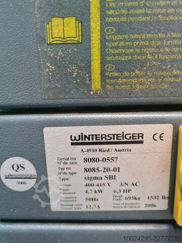 Lumilaudan ja suksien huolto Wintersteiger SBI 350