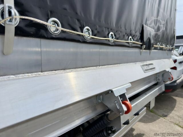 Xe tải thùng bạt phủ rèm RENAULT Master Pritsche Plane 170PS LBW BackSleeper Tach
