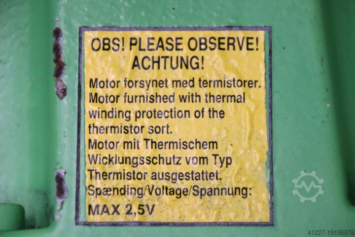 Rotary valve 0.75 kW 16 rpm JKF B750S