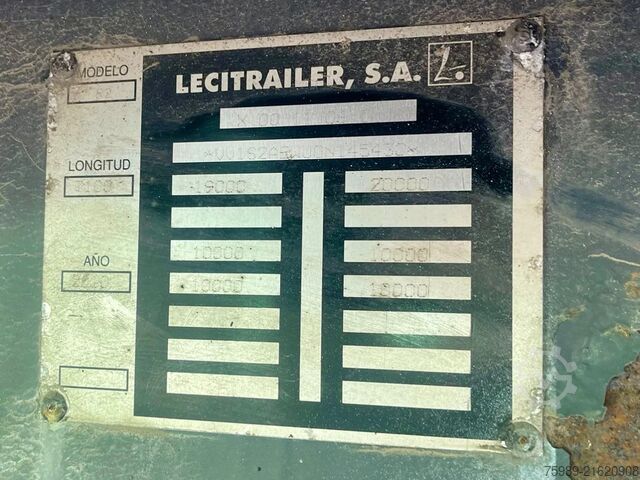 Lonas deslizantes Leciñena air susrpansion,  double axels