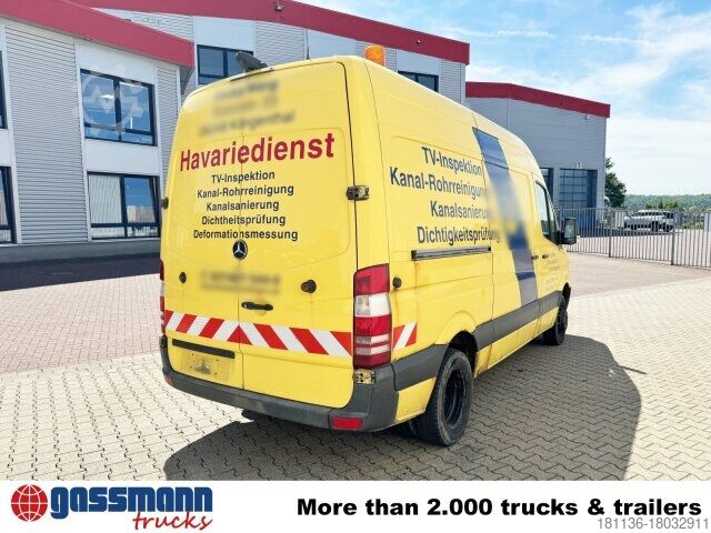 Cestný zametací stroj Mercedes-Benz Sprinter 516 KA 4x2, KaRo Hochdruckspüler
