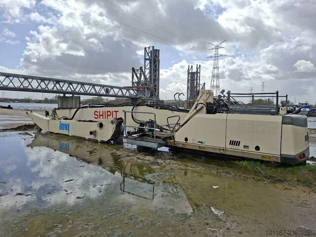 Máquina de manipulación de materiales Sennebogen 830 E K17 (only upperstructure with damaged cabin)
