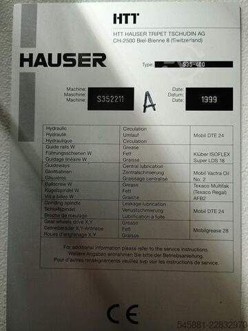  HAUSER S 35-400