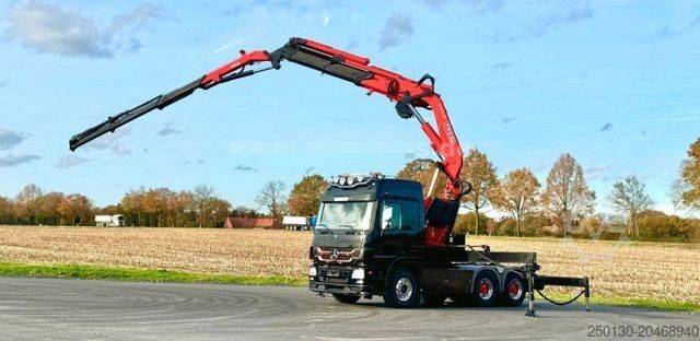 Lastbilsmonterad kran MERCEDES-BENZ Actros MP3 2650 6x4 Fassi F600